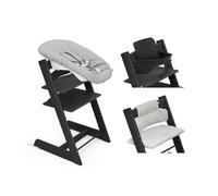 Stokke - Sedia Tripp Trapp in Rovere + Baby Set + Newborn Set + Cuscino