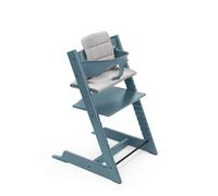 STOKKE - Seggiolone Tripp Trapp Fjord Blue+ Baby Set e Cuscino
