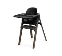 Stokke Steps - Seggiolone, colore: Nero/Marrone caldo