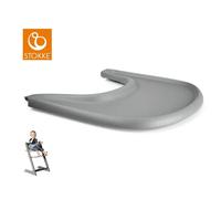 Stokke Vassoio, Storm Grey - Compatibile con Tripp Trapp Baby Set - Comodo da usare e pulire - In plastica senza BPA - Adatto per bambini dai 6 ai 36 mesi