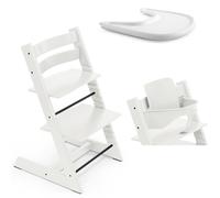 Stokke Tripp Trapp e Vassoio con Baby Set 2 White - White
