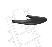 Stokke Vassoio, Nero - Compatibile con Tripp Trapp Baby Set - Comodo da usare e pulire - In plastica senza BPA - Adatto per bambini dai 6 ai 36 mesi
