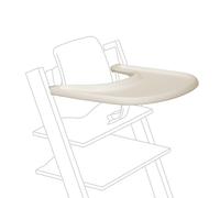 Stokke Vassoio, Vanilla White - Compatibile con Tripp Trapp Baby Set - Comodo da usare e pulire - In plastica senza BPA - Adatto per bambini dai 6 ai 36 mesi