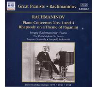 Mark Obert-Thor RACHMANINOV - PIANO CONCERTOS NOS. 1 AND 4 - RHAPSODY ON A (CD)