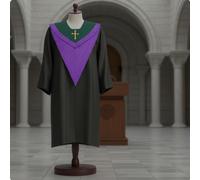 Stola da Laurea a V Bicolore Stola da Coro per tutti i Generi