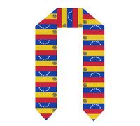 Stola Di Laurea Con Bandiera Nazionale Della Repubblica Del Venezuela Fascia Di Laurea Per La Classe Del 2025/2026 Per Gli Studi All'Estero Stola D'Onore Unisex Per Adulti Regalo Di Laurea