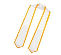 Stola di laurea in raso, stole di laurea per adulti,La laurea dello studente colorato ha rubato l'onore d'onore dei laureati - Stola unita per adulti da 72 pollici