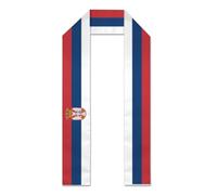 Stola di laurea vintage con bandiera s, sciarpa, scialle e fascia el 2026, per uomo e donna, sciarpe lucide bifacciali, leggere, piatte e quadrate, regalo di laurea per scuola superiore, un