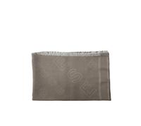 Stola Logo Outline Jacquard Borbonese