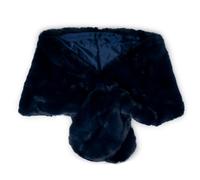 Stola pelliccia elegante eco invernale cerimonia mantella scialle sciarpa