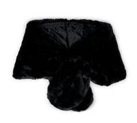 Stola pelliccia elegante eco invernale cerimonia mantella scialle sciarpa