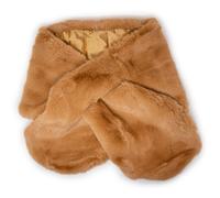 Stola pelliccia elegante eco invernale cerimonia mantella scialle sciarpa