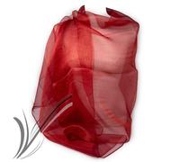 Stola rossa donna elegante cerimonia coprispalle da matrimonio per abito da sera