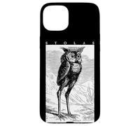 Stolas Gran Principe dell'Inferno Ars Goetia Gufo demone Occulto Custodia per iPhone 15 Plus