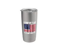 Stomp My Flag I'll Stomp Il Culo Patriottico Americano Patriot Bicchiere termico in acciaio inox doppia parete