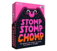 Asmodee - Stomp Stomp Chomp, Divertente Gioco di Carte per Famiglia e Amici, 6+ Anni, 2-5 Giocatori, 10 min, Edizione in Italiano