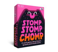 Stomp Stomp Chomp: Card Game Meets Treasure Hunt Kids Game for 2-5 Players, Ag