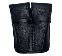 Stomvi custodia 2 bocchino tromba pelle nera