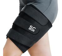 "Stone and Clark Tutore per coscia Supporto Antiscivolo, Confortevole tutore per tendine del ginocchio, fascia per coscia per uomini e donne Ideale per il recupero muscolare, lo sport e la prevenzion