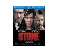 Stone (Blu-ray) De Niro Robert Norton Edward Jovovich Milla