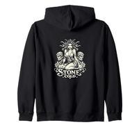 Stone Cold Gorgone della Medusa Felpa con Cappuccio
