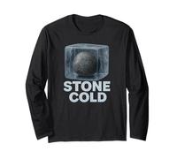Stone Cold Letterale Inglese Maggiore Divertente Grammatica Umorismo Studente Maglia a Manica