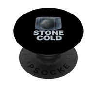 Stone Cold Letterale Inglese Maggiore Divertente Grammatica Umorismo Studente PopSockets PopGrip Adesivo