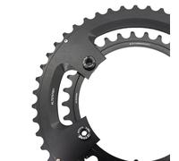 Stone Corona Shimano Road 2x 110 Bcd Black