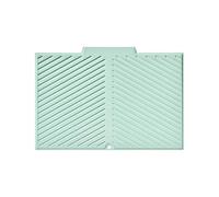 Stone Dish Drying Mat - Instant Absorb | Eco-Friendly Natural Diatomite Bath And Kitchen Board, Fast-Drying And, Sleek Modern Slate Design, Non-Slip Base; Perfect For Luxury Kitchens