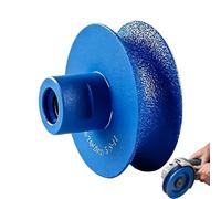 Stone Edge Shaping Wheel Grinding Wheel Heavy Duty Brazed Edge Profiling To | Practical Grinding Wheel Heavy Duty Brazed Edge Profiling Tool, Stone Edge Shaping Wheel For Granite Countertop Marble Tiles