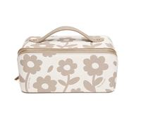 Stone Floral Train Case
