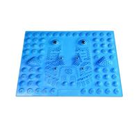 Stone Foot Acupoint Mat, Massaging Body Mats, Ergonomic Relaxation Acupoint Stone Mat, Walk Stone Road Foot Massage Acupoint Mat for Home, School, Study Room, 15.35 X 11.42in