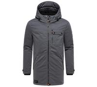 STONE HARBOUR Cappotto invernale antracite / nero Uomo STONE HARBOUR M