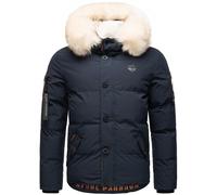 STONE HARBOUR Giacca invernale 'Halvaar' navy / marrone Uomo STONE HARBOUR L navy / marrone