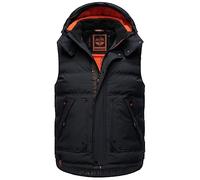STONE HARBOUR Gilet trapuntato invernale da uomo B737, blu navy, L