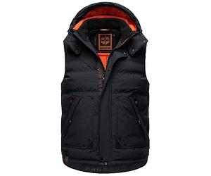 STONE HARBOUR Gilet trapuntato invernale da uomo B737, blu navy, L