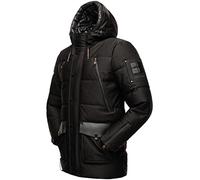 STONE HARBOUR Mitjaa S-3XL - Giacca invernale in parka invernale con imbottitura calda, Nero , M