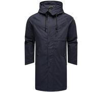 STONE HARBOUR Yaroon S-3XL - Giacca leggera da uomo per le mezze stagioni, parka all'aperto con cappuccio, blu navy, XXXL