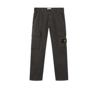 Stone Island - 3100011 Cotton Stretch Broken Twill 'Old' Effect - - Trousers - Uomo - Nero - W32