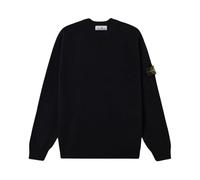 Stone Island - 5100020 Light Raw Hand Cotton Crewneck - - Knitwear - Uomo - Blu - M