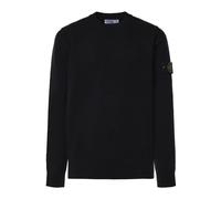 Stone Island - 5100072 Maglione Girocollo in Lambswool - - Knitwear - Uomo - Nero - 2XL