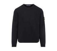 Stone Island - 6100011 Felpa in Cotone con Punto Rete - - Knitwear - Uomo - Nero - S