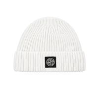 Stone Island - Berretto con patch logo Bussola - - Accessories - unisex - Bianco - L