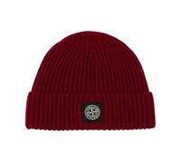 Stone Island - Berretto con patch logo bussola - - Accessories - unisex - Rosso - M