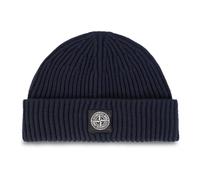 Stone Island - Berretto in Lana a Coste - - Accessories - Uomo - Blu - ONE SIZE
