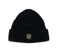 Stone Island - Berretto in lana RWS a coste piene - - Accessories - Uomo - Blu - ONE SIZE