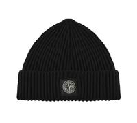 Stone Island - Berretto in lana RWS a coste piene - - Accessories - Uomo - Nero - ONE SIZE