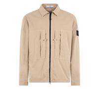 Stone Island - Camicia Over in Ripstop di Cotone Biologico - - Jackets - Uomo - Beige - 3XL