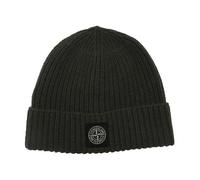 Stone Island - Cappello in Lana Muschiata a Coste - - Accessories - Uomo - Nero - ONE SIZE