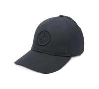 Stone Island - Cotton Baseball Cap - - Accessories - Uomo - Blu - ONE SIZE